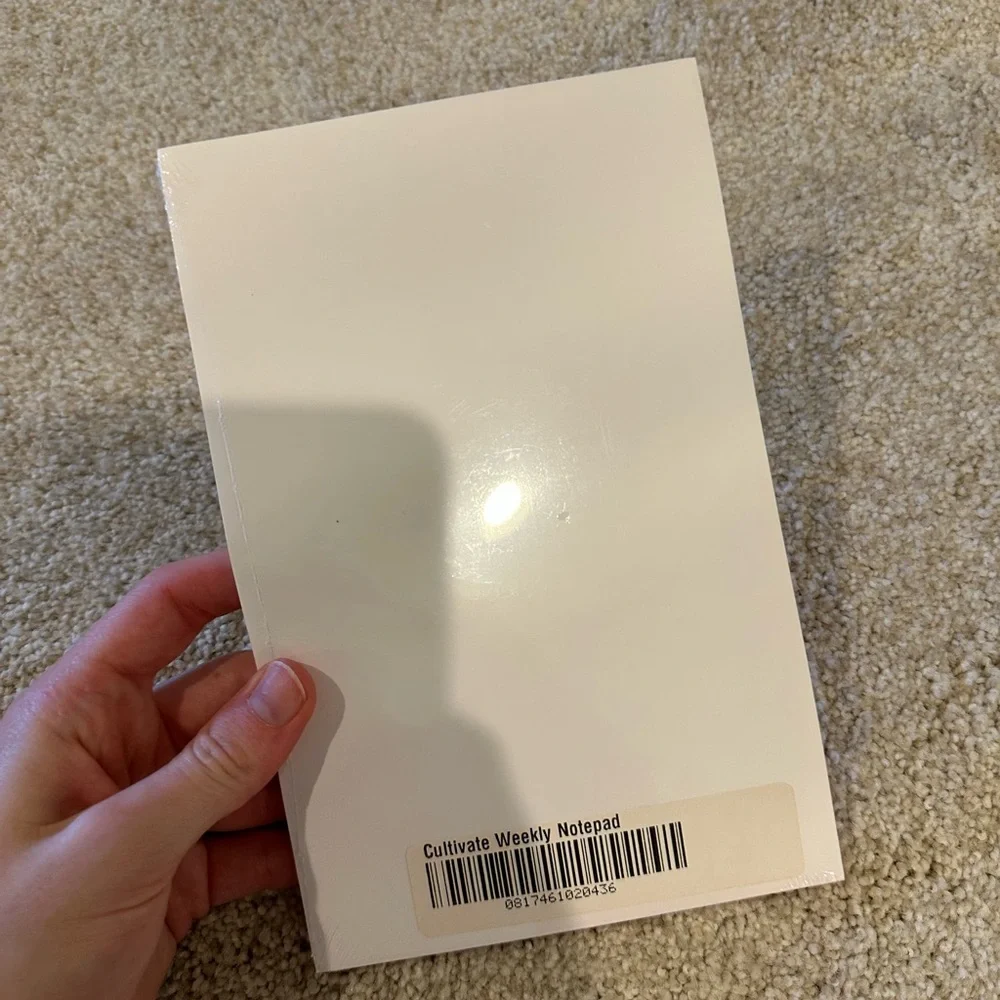Cultivate What Matters Weekly Notepad 8.5 x 5.5